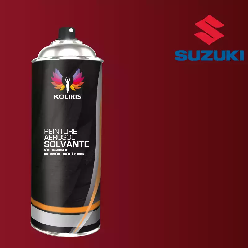 Bombe de peinture voiture solvant Suzuki 400ml