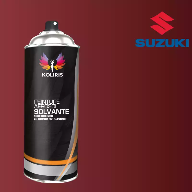 Bombe de peinture voiture solvant Suzuki 400ml