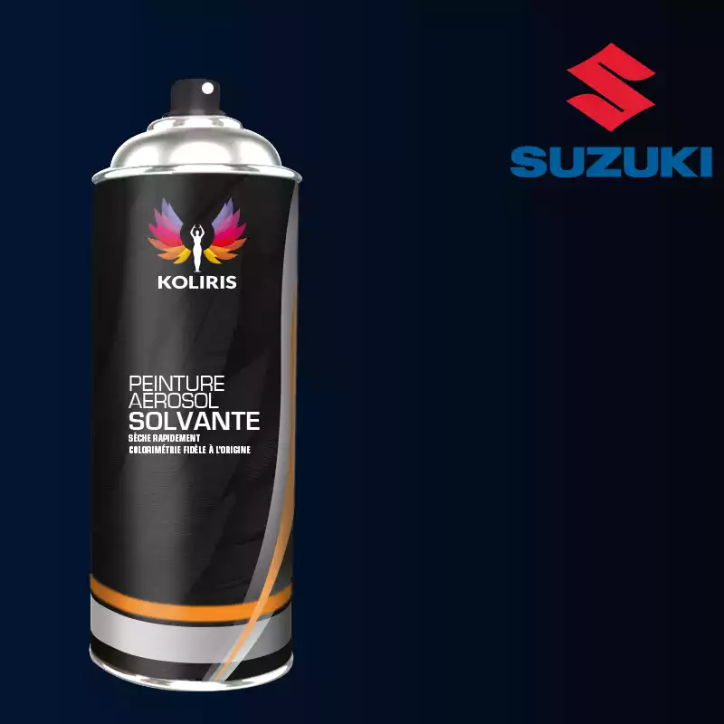 Bombe de peinture voiture solvant Suzuki 400ml