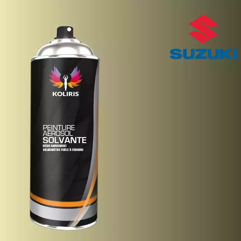 Bombe de peinture voiture solvant Suzuki 400ml