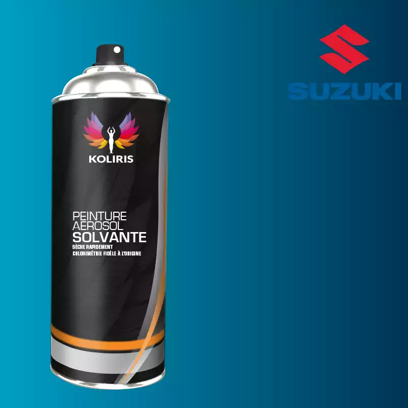 Bombe de peinture voiture solvant Suzuki 400ml