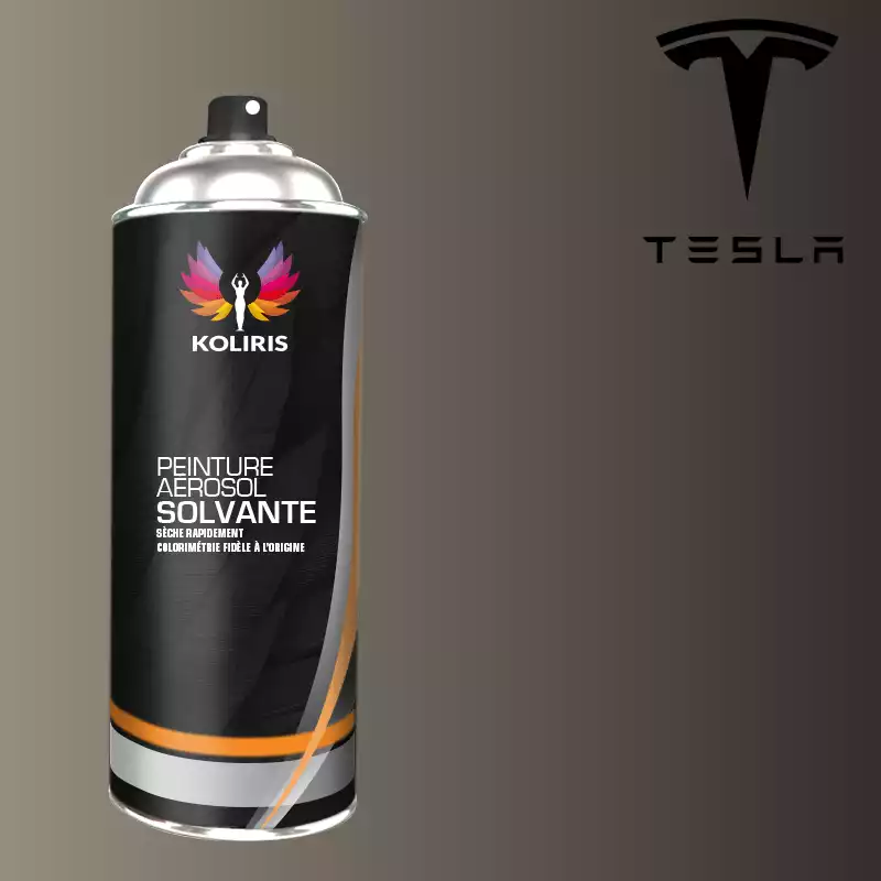 Bombe de peinture voiture solvant Tesla 400ml