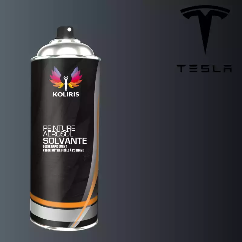 Bombe de peinture voiture solvant Tesla 400ml