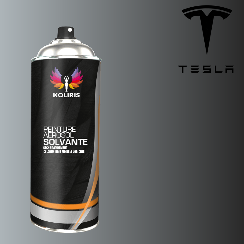 Bombe de peinture voiture solvant Tesla 400ml