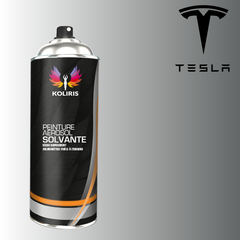 Bombe de peinture voiture solvant Tesla 400ml