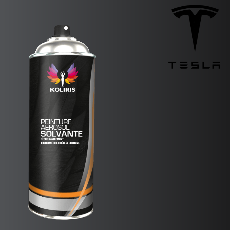 Bombe de peinture voiture solvant Tesla 400ml