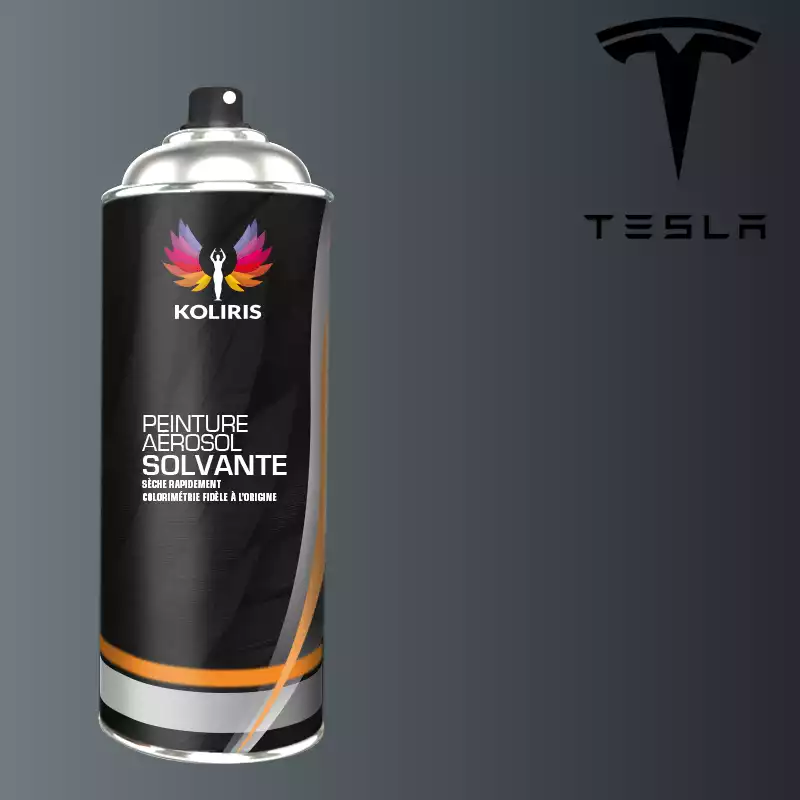 Bombe de peinture voiture solvant Tesla 400ml