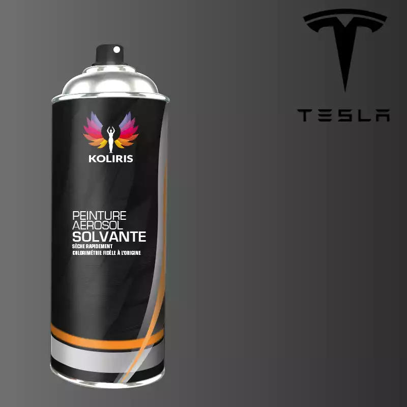 Bombe de peinture voiture solvant Tesla 400ml