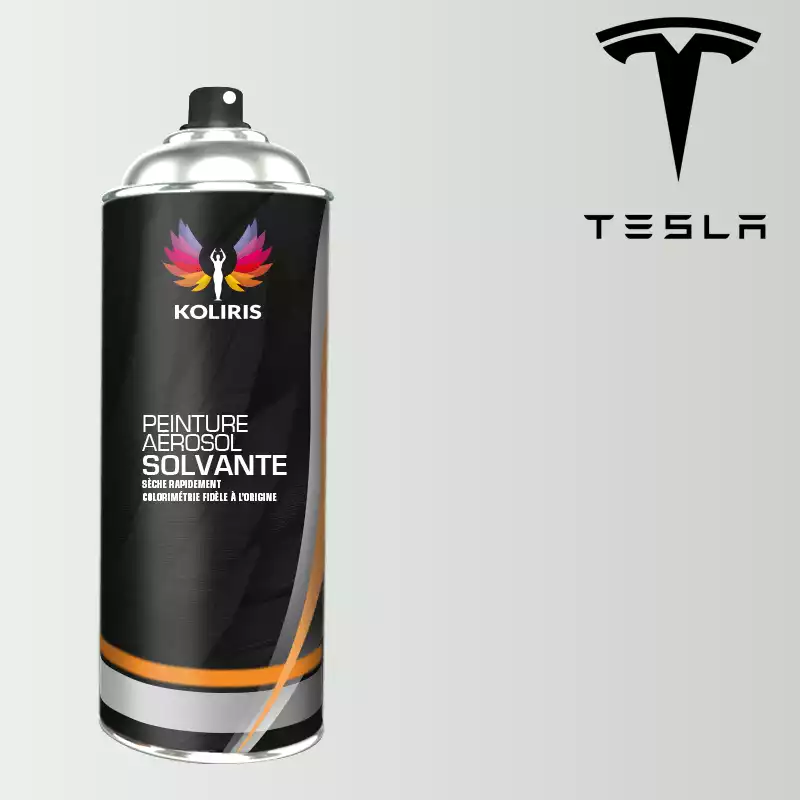 Bombe de peinture voiture solvant Tesla 400ml
