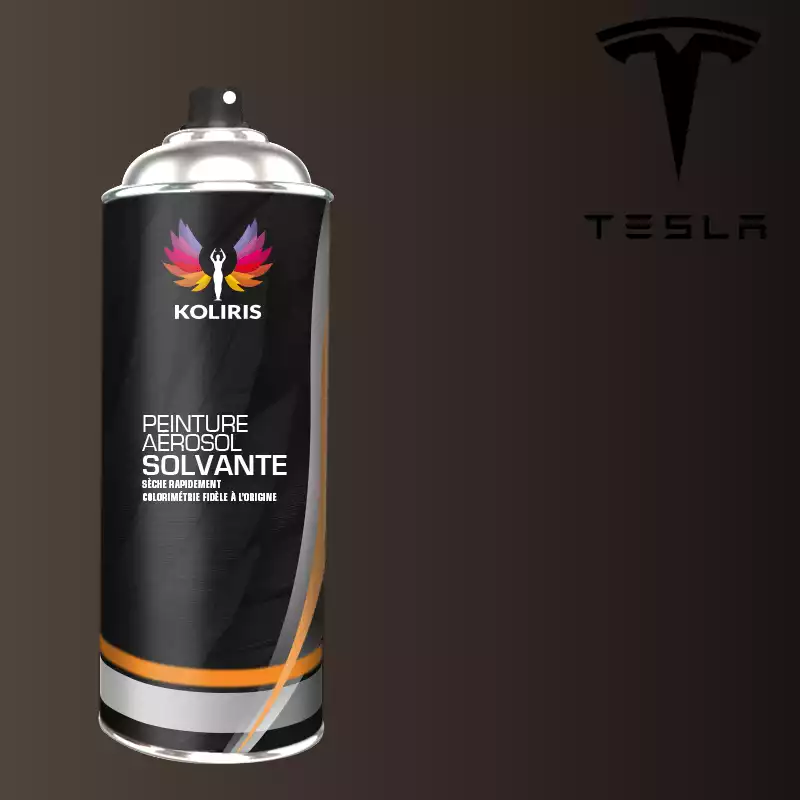 Bombe de peinture voiture solvant Tesla 400ml