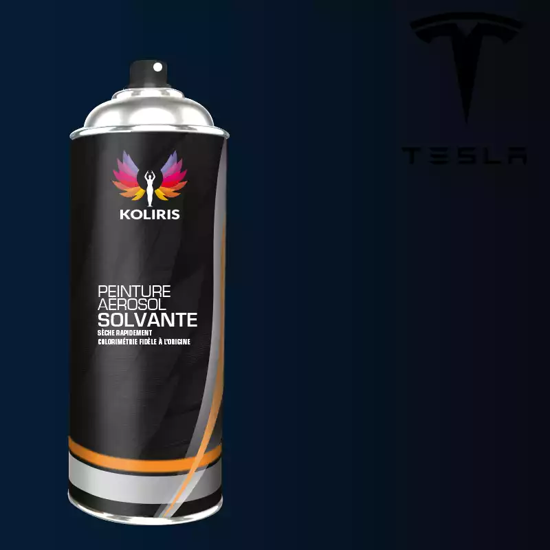 Bombe de peinture voiture solvant Tesla 400ml