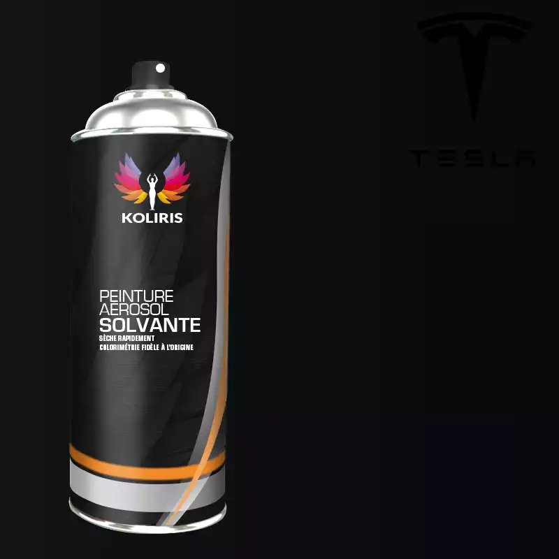 Bombe de peinture voiture solvant Tesla 400ml