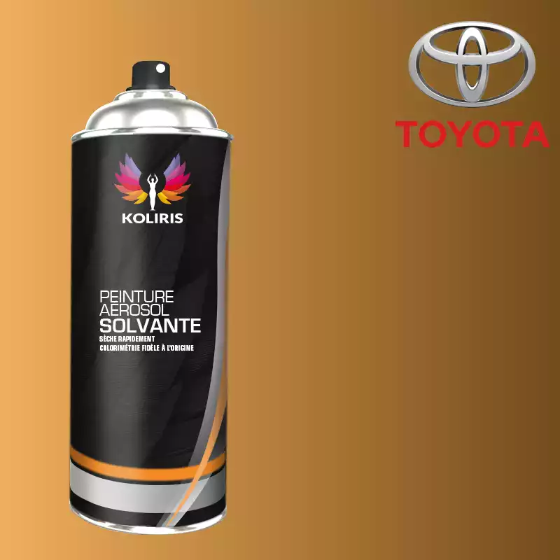 Bombe de peinture voiture solvant Toyota 400ml