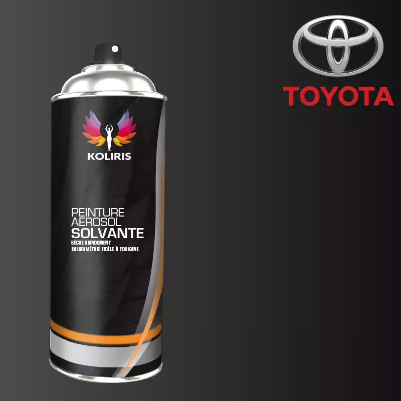 Bombe de peinture voiture solvant Toyota 400ml