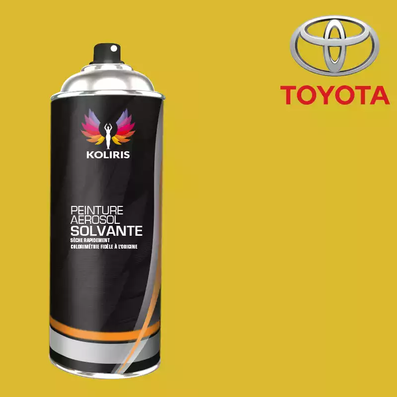 Bombe de peinture voiture solvant Toyota 400ml