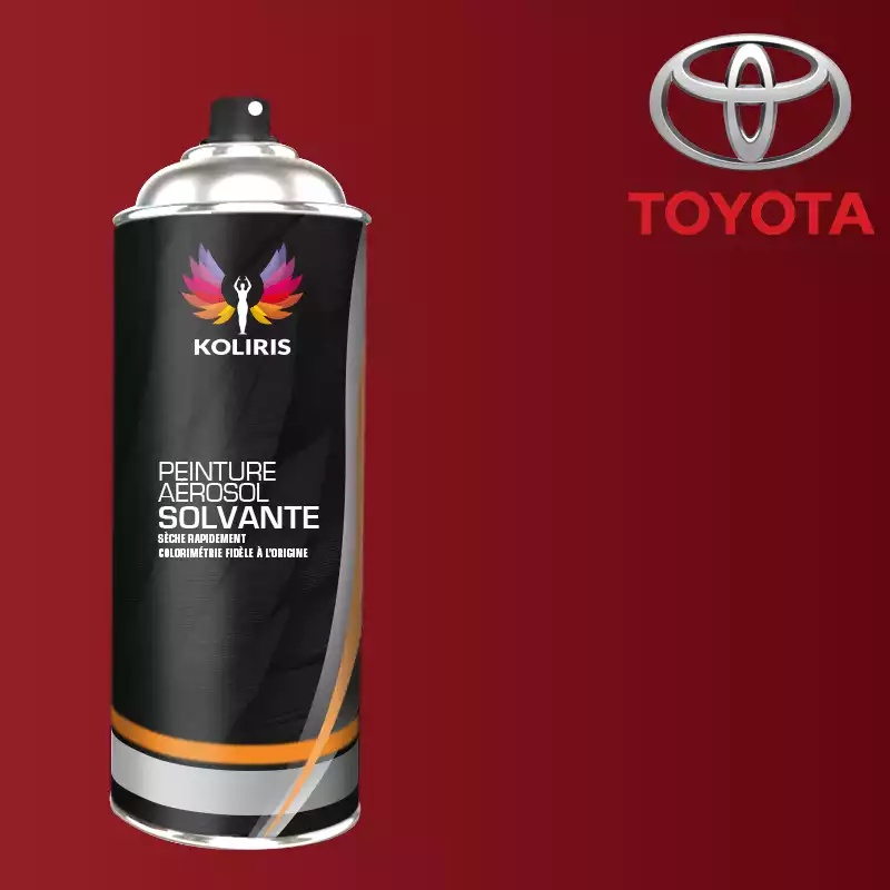 Bombe de peinture voiture solvant Toyota 400ml