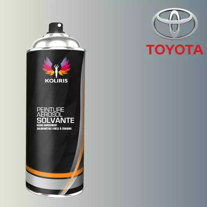 Bombe de peinture voiture solvant Toyota 400ml