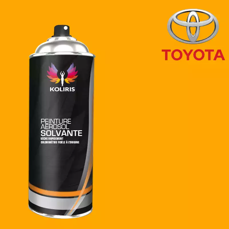 Bombe de peinture voiture solvant Toyota 400ml