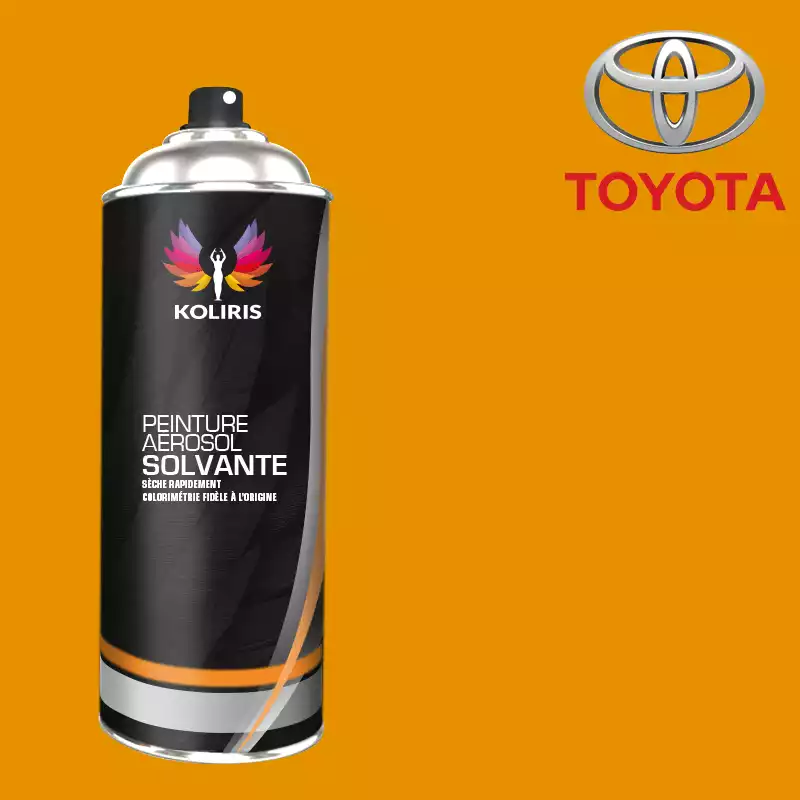 Bombe de peinture voiture solvant Toyota 400ml