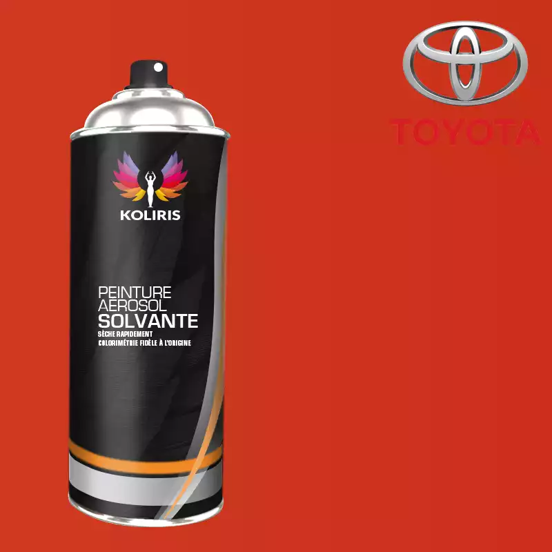 Bombe de peinture voiture solvant Toyota 400ml