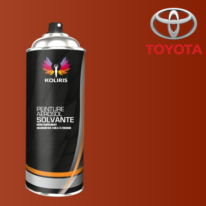 Bombe de peinture voiture solvant Toyota 400ml