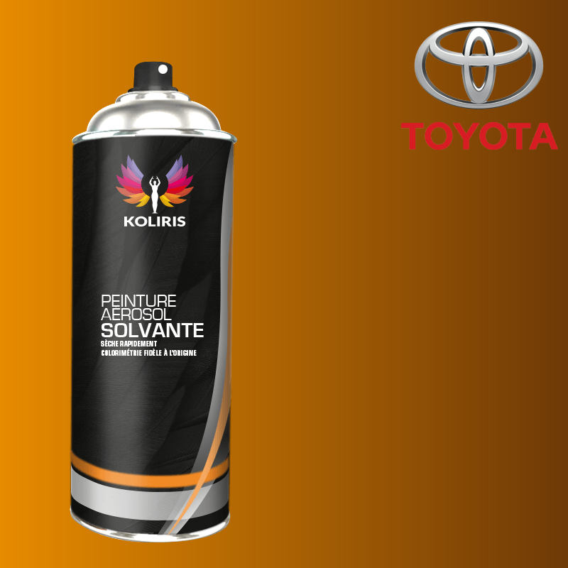 Bombe de peinture voiture solvant Toyota 400ml