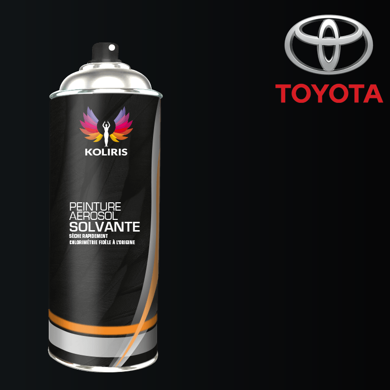 Bombe de peinture voiture solvant Toyota 400ml