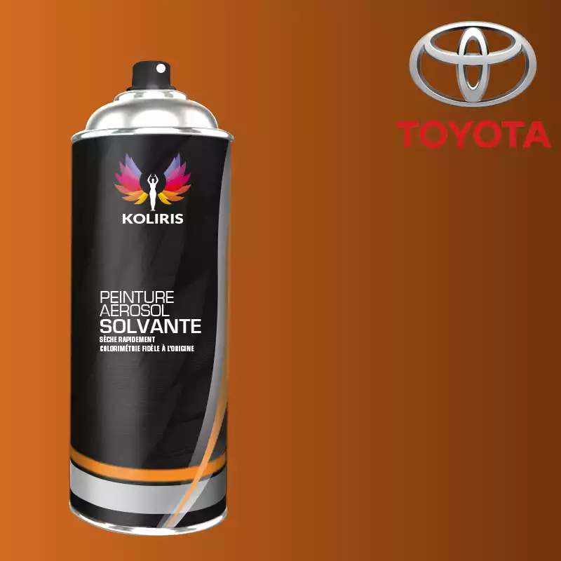 Bombe de peinture voiture solvant Toyota 400ml