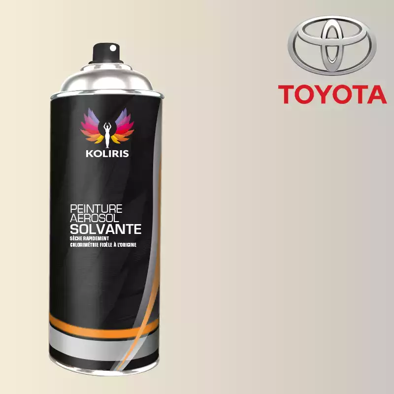 Bombe de peinture voiture solvant Toyota 400ml