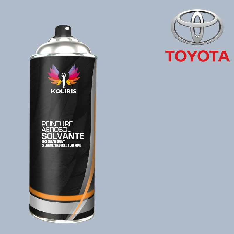 Bombe de peinture voiture solvant Toyota 400ml