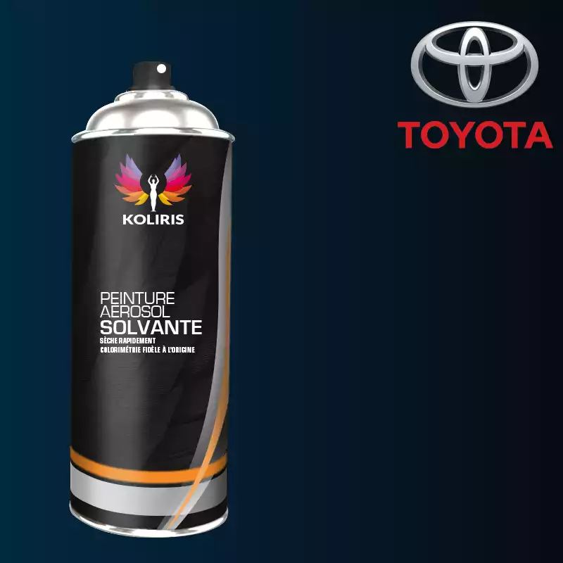 Bombe de peinture voiture solvant Toyota 400ml