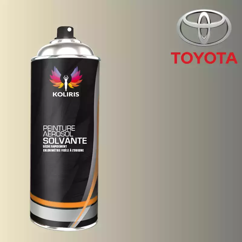 Bombe de peinture voiture solvant Toyota 400ml