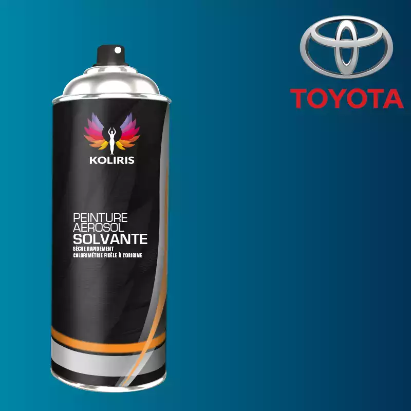 Bombe de peinture voiture solvant Toyota 400ml