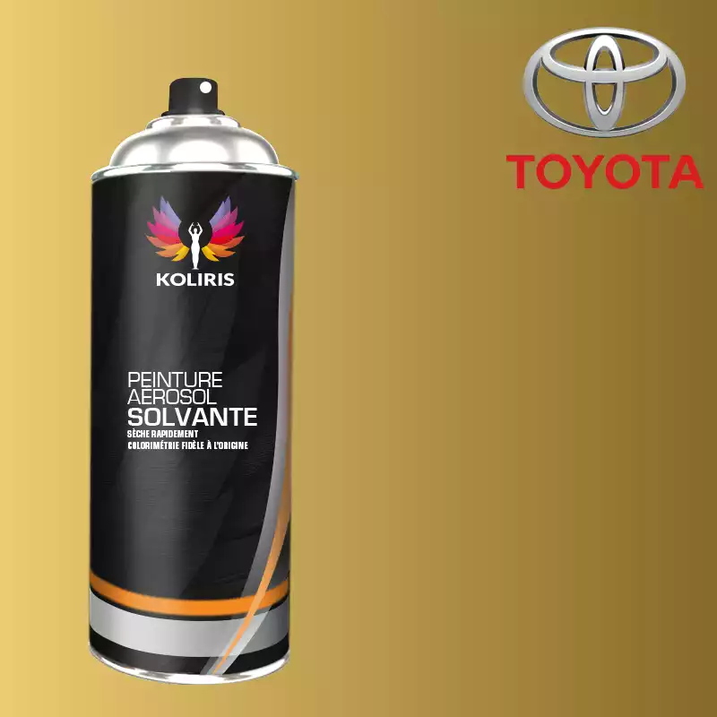 Bombe de peinture voiture solvant Toyota 400ml