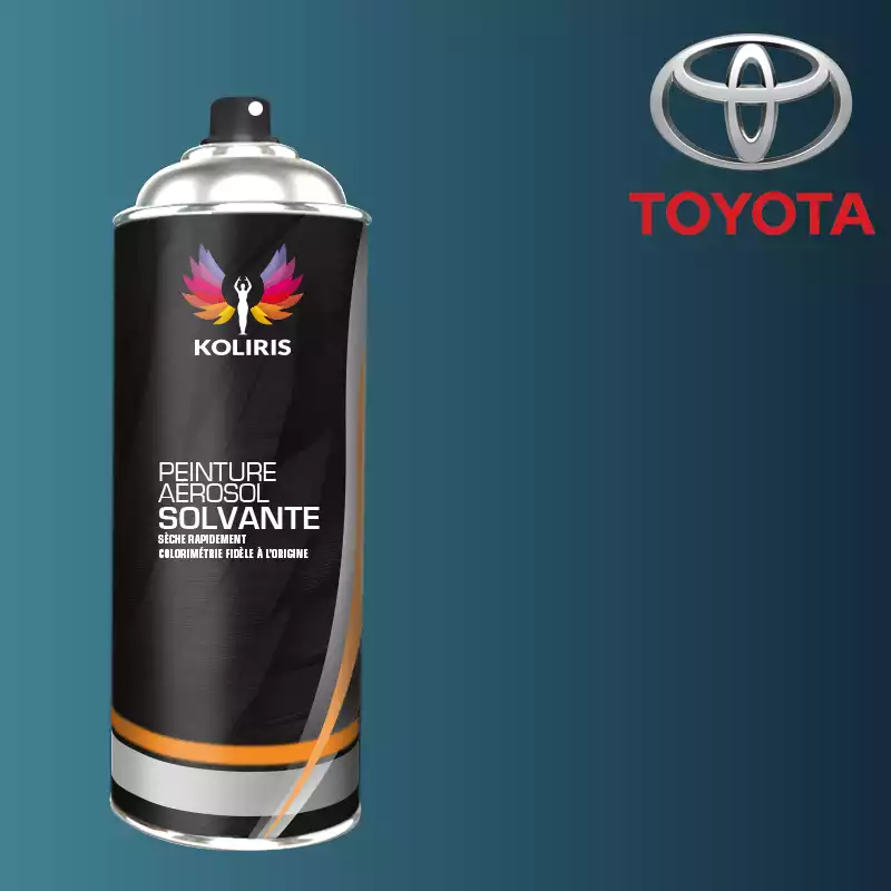 Bombe de peinture voiture solvant Toyota 400ml