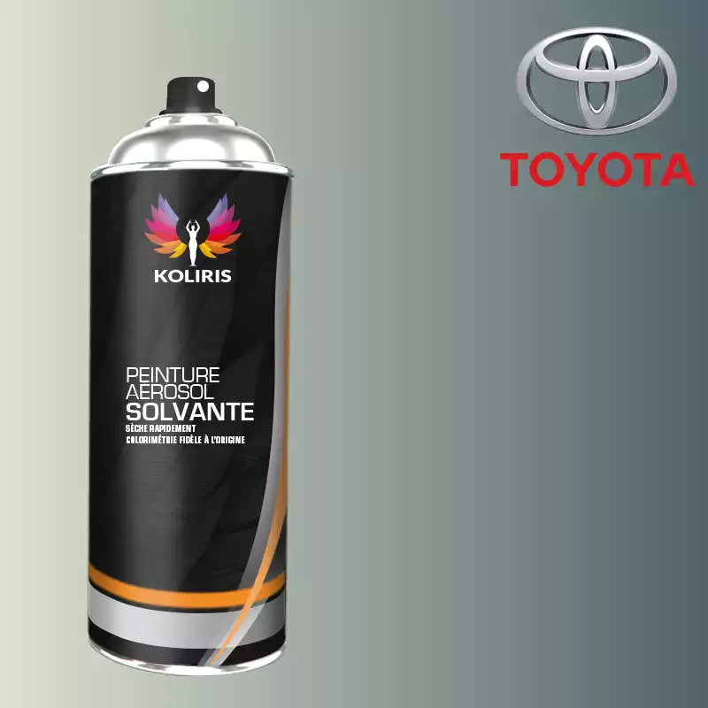 Bombe de peinture voiture solvant Toyota 400ml