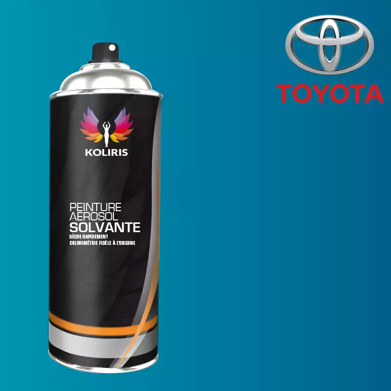 Bombe de peinture voiture solvant Toyota 400ml