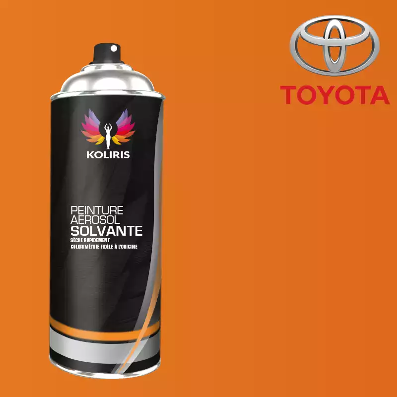 Bombe de peinture voiture solvant Toyota 400ml