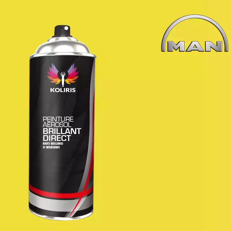 Bombe de peinture utilitaire 1K brillant Man 400ml