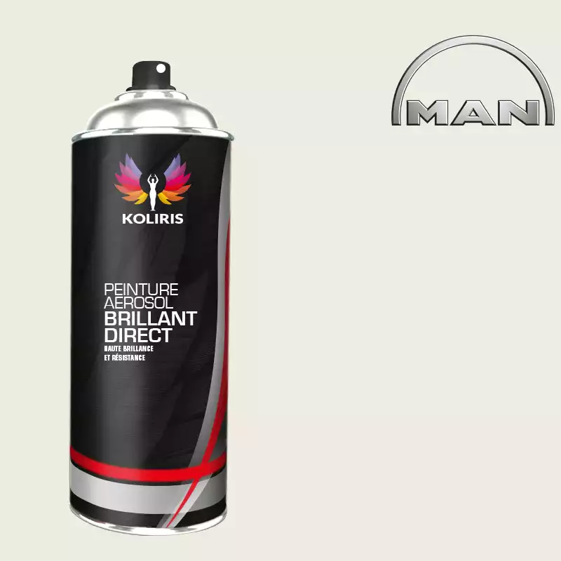 Bombe de peinture utilitaire 1K brillant Man 400ml