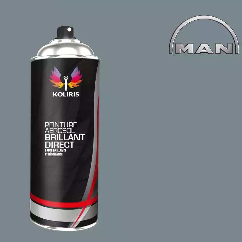 Bombe de peinture utilitaire 1K brillant Man 400ml