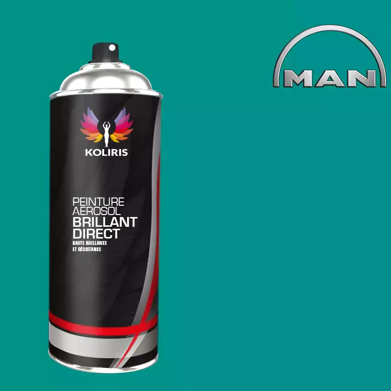 Bombe de peinture utilitaire 1K brillant Man 400ml