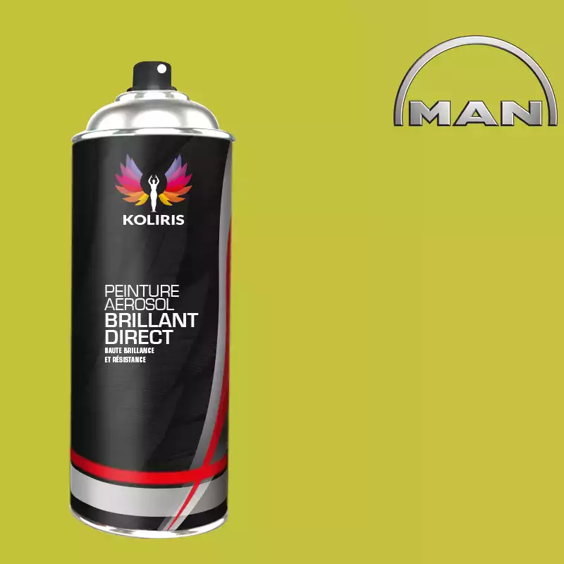 Bombe de peinture utilitaire 1K brillant Man 400ml