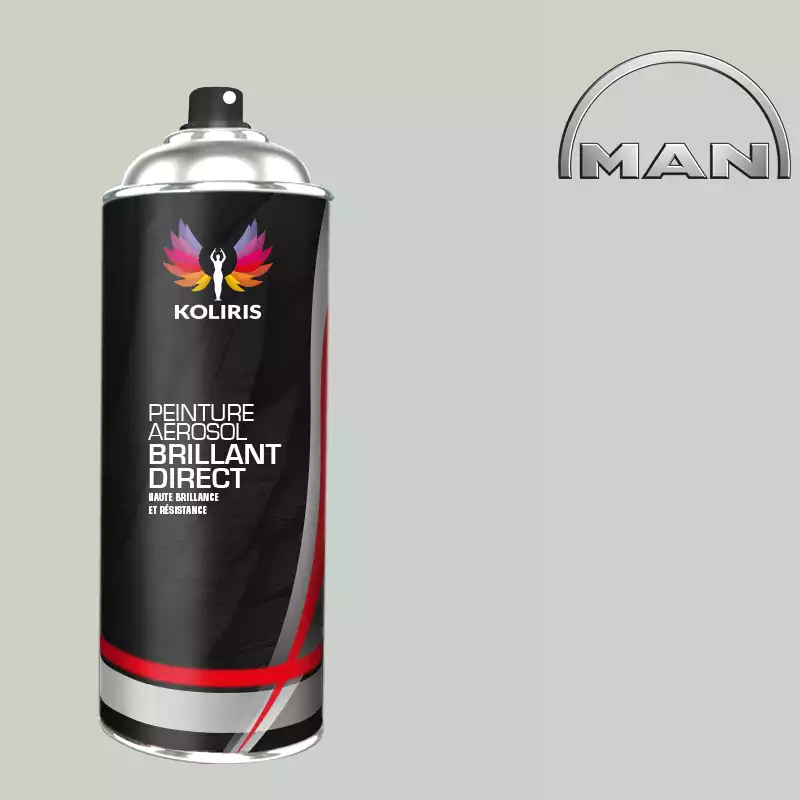 Bombe de peinture utilitaire 1K brillant Man 400ml