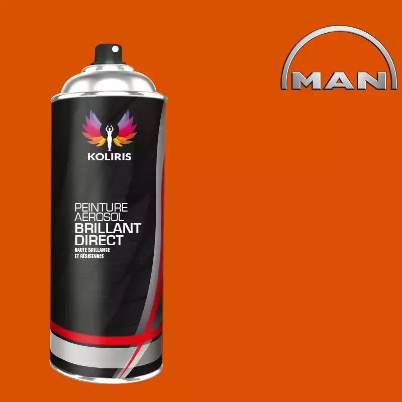 Bombe de peinture utilitaire 1K brillant Man 400ml