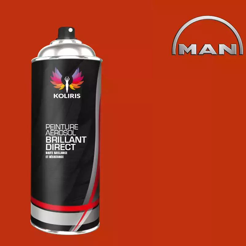 Bombe de peinture utilitaire 1K brillant Man 400ml