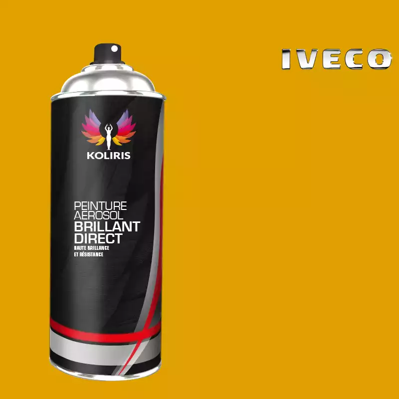 Bombe de peinture utilitaire 1K brillant Iveco 400ml