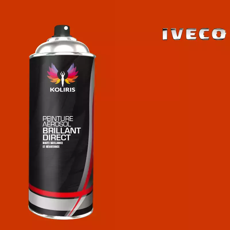 Bombe de peinture utilitaire 1K brillant Iveco 400ml