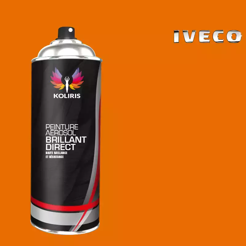 Bombe de peinture utilitaire 1K brillant Iveco 400ml