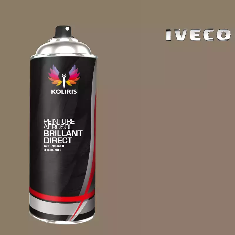 Bombe de peinture utilitaire 1K brillant Iveco 400ml